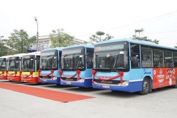 Nhánh các tuyến buýt  số 101 và 103 về Ứng Hòa
